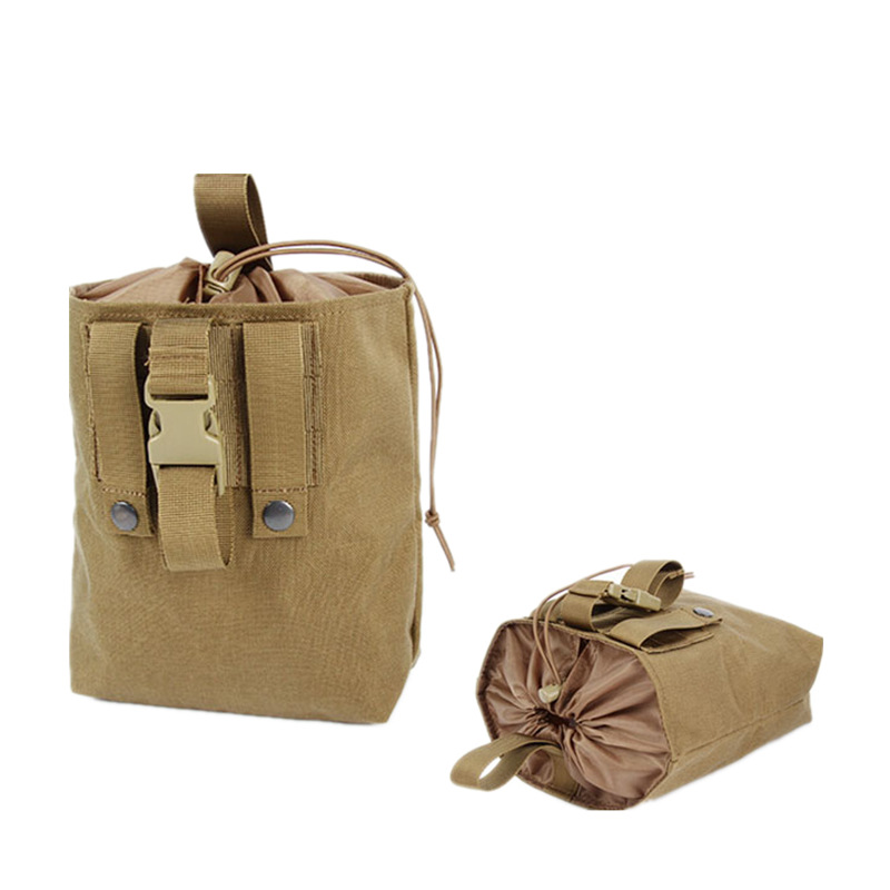 Picture of Outdoor Tactical Foldableing Recycling Bag Molle Accessory Hanging Bag Multi-Functional Small Waist Bag Storage Bag Factory Direct Sale