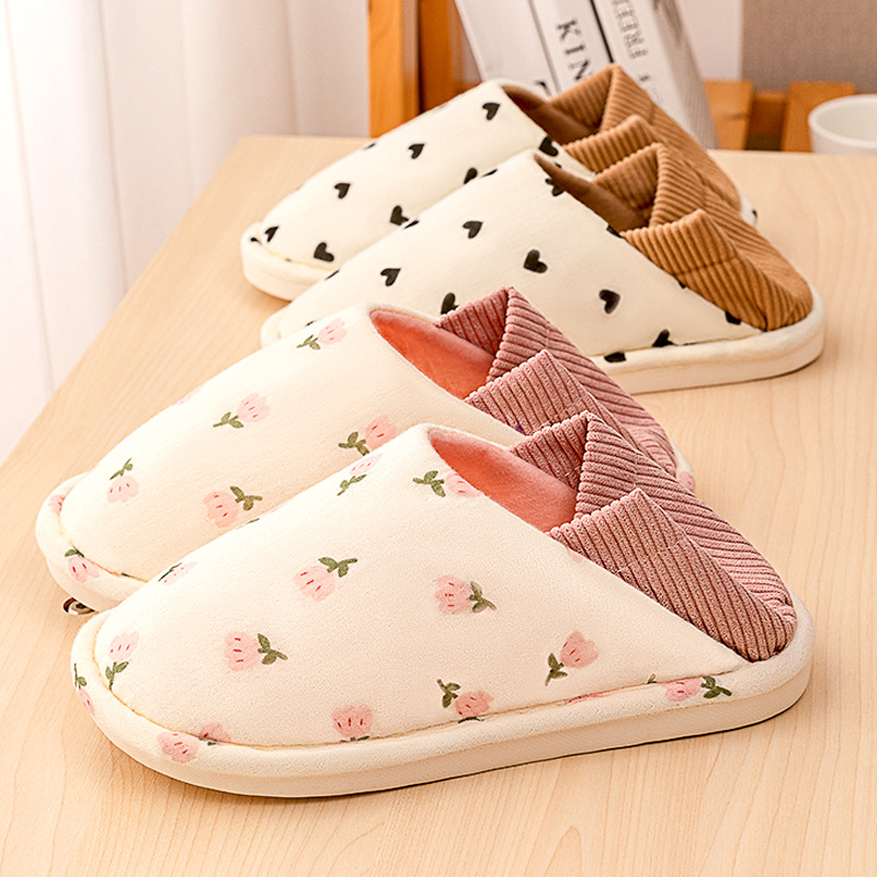 Pregnant Women's Confinement Shoes Summer Thin Postpartum Root-Wrapped Soft-Soled Non-Slip Maternal Spring and Autumn Warm Confinement Cotton Slippers Wholesale