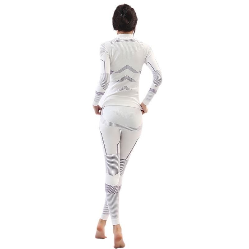Picture of Ski Quick-drying Underwear Warm Compression Perspiration Breathable Women's Men's Outdoor Mountaineering Sportswear Functional Tight suit