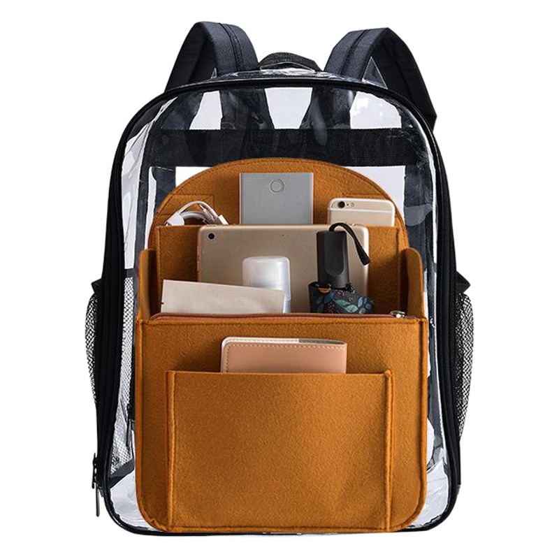 New Felt Bag Cosmetic Bag Inner Bag Backpack Inner Bag Finishing Ultra Light Storage Inner Bag Separated Tote Bag