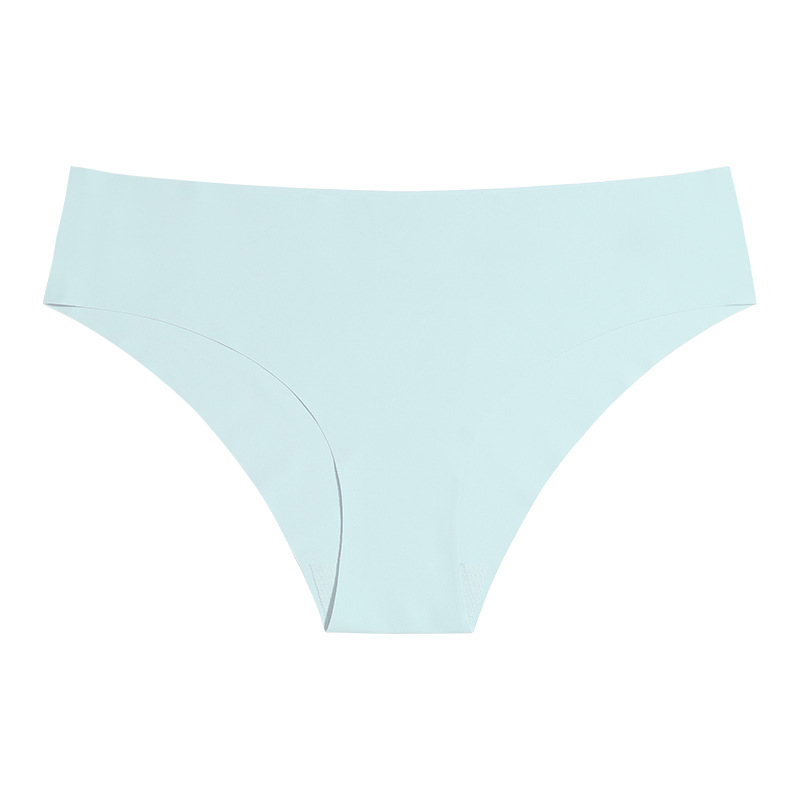 Picture of Cross-Border Seamless Ice Silk One-Piece Girls' Underwear European and American Large Size Pure Cotton Crotch Breathable Women's Briefs Wholesale