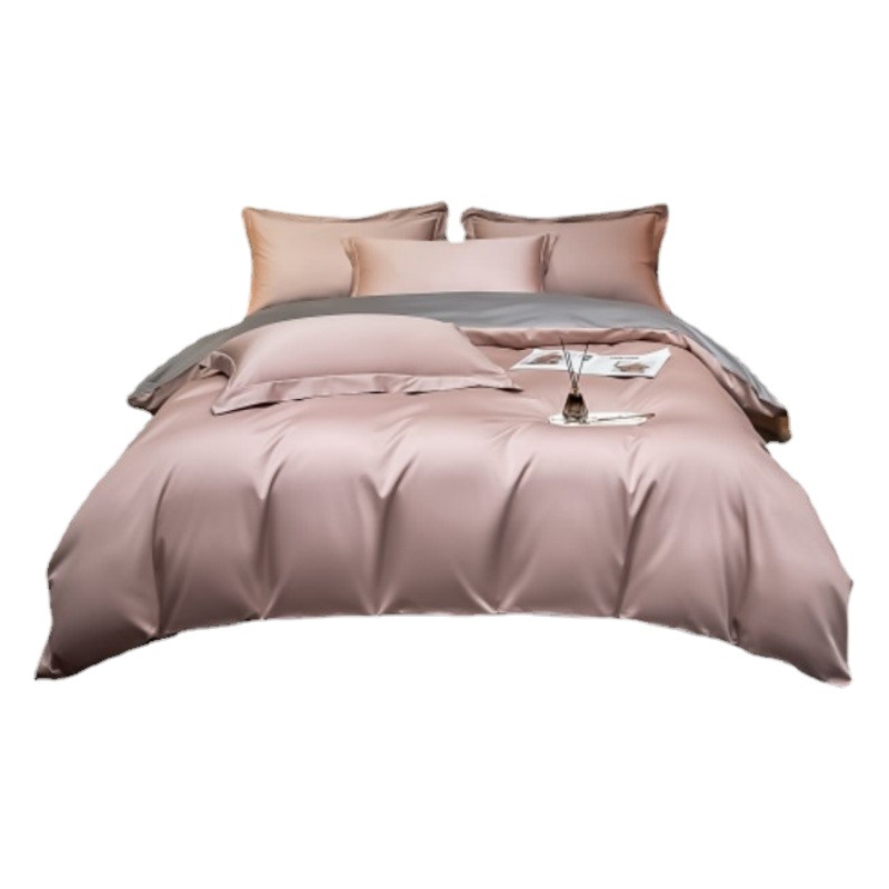 200 high-grade long-staple cotton four-piece cotton 100 cotton bed sheet bedding quilt cover high-grade bedding