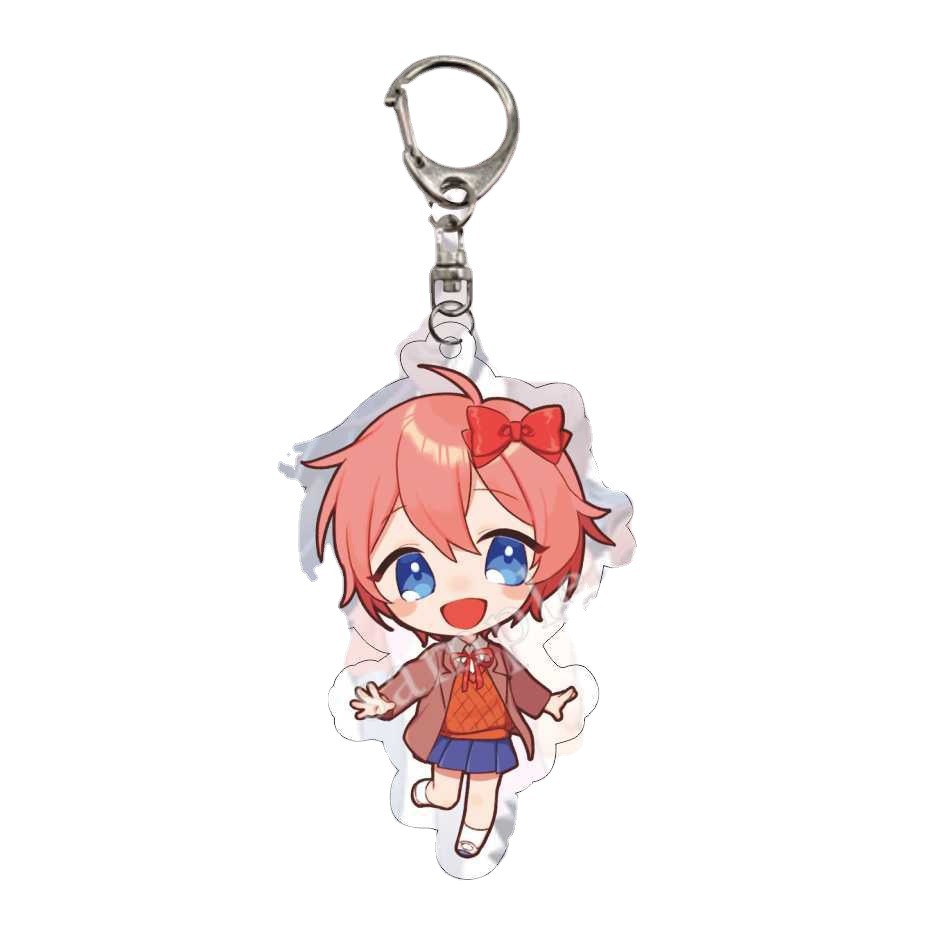 Picture of Heartbeat literature department desktop decoration campus jewelry keychain