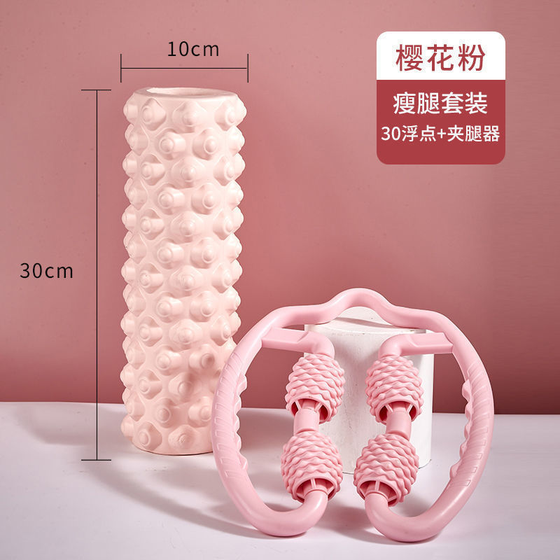 Picture of Factory sales hollow yoga column Mace EVA foam shaft muscle relaxer fitness massage stick roller barrel