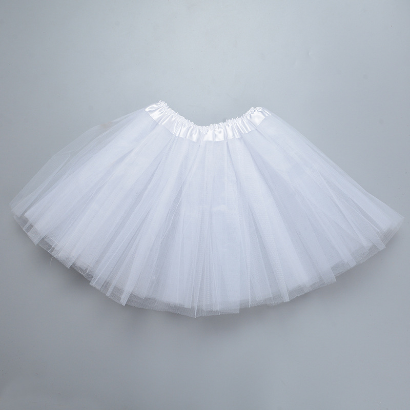 Picture of Amazon Exclusive Skirt Ballet Skirt Three-Layer Six-Piece Mesh Kidsren's Tutu Skirt Performance Clothing Organza Skirt