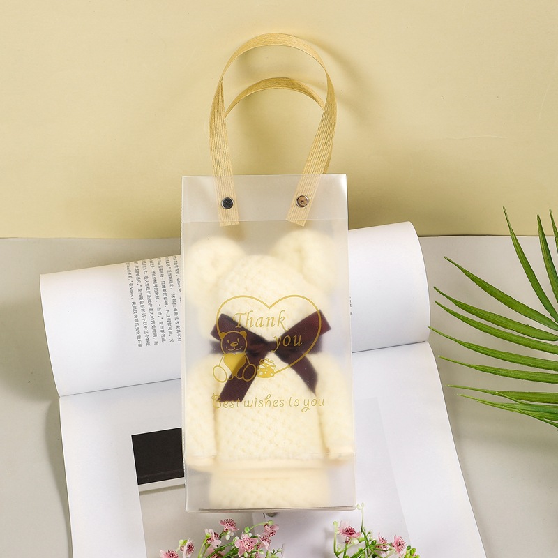 Picture of Bear Towel Hand Gift Wedding Gift Birthday Return Gift Wedding Shop Christmas Gift Opening Gift Bear Towel