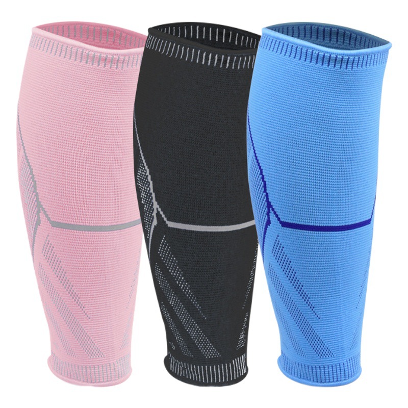 Nylon knitted breathable leg guard calf guard four-side high elastic outdoor basketball football mountaineering running leg guard