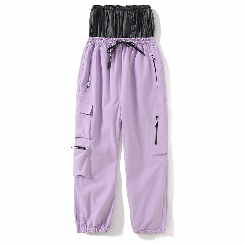 Picture of New Ski Pants for Men and Women 24-25 Snow Season Outdoor Windproof Waterproof Warm Thickened American Snowboard Pants