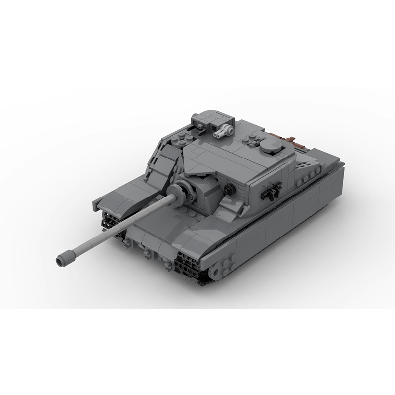 MOC military building blocks A39 Earth turtle tank model compatible with Lego small particles assembling building blocks toys for children and boys