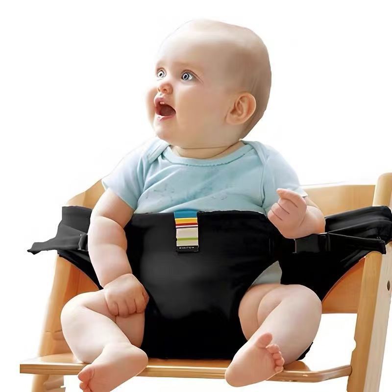 Picture of Baby Dining Chair Safety Belt Portable Kidsren's Universal Fixed Belt Outing Chair Strap Baby Eating Seat Belt