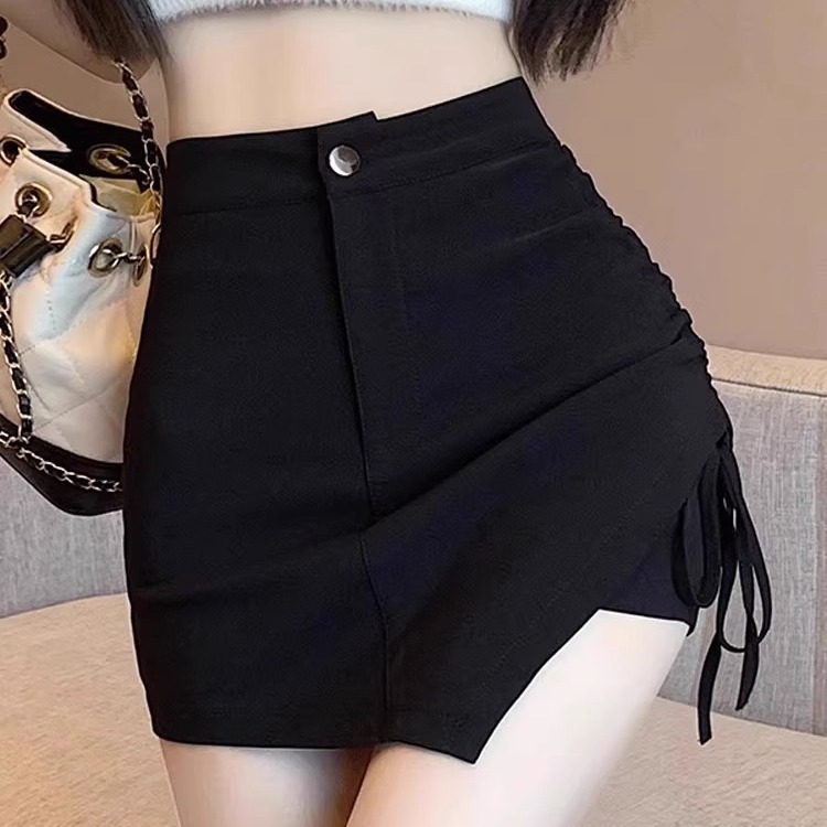 Picture of A- line skirt suit skirt pants women's spring 2024 new design fashion drawstring strap hip bag Korean version