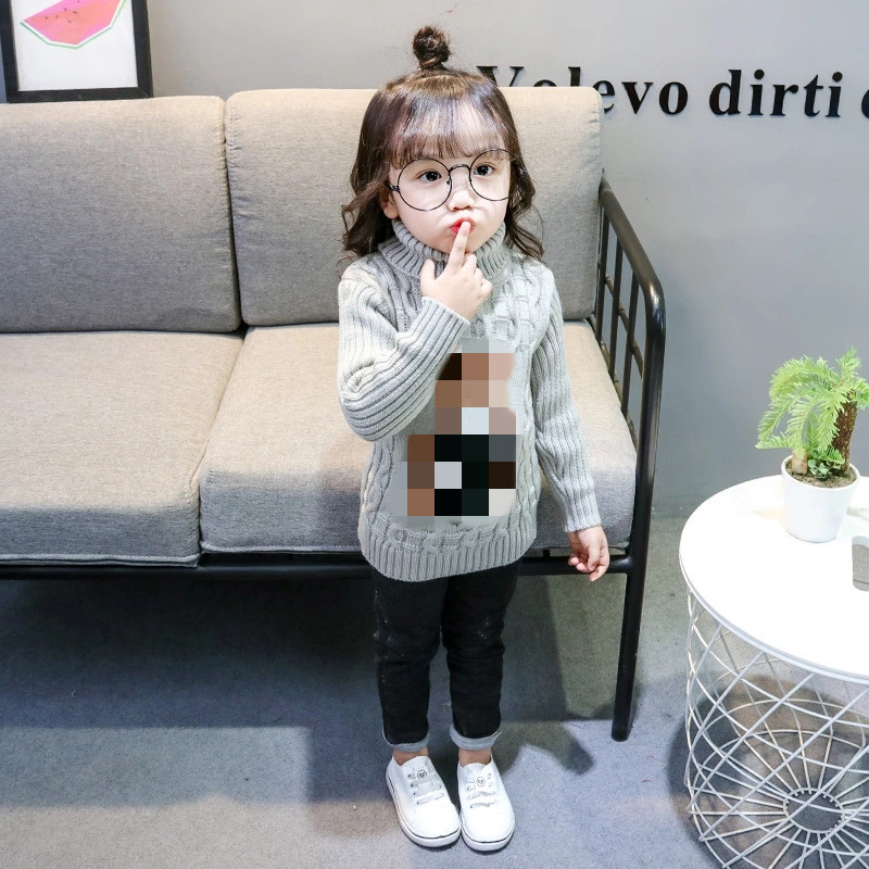 Picture of Children's Sweater Manufacturer 2025 Kidsren's Knitwear Cartoon Bear Boys' Knitwear Girls' Sweaters Cross-Border Kidsren's Clothing Export
