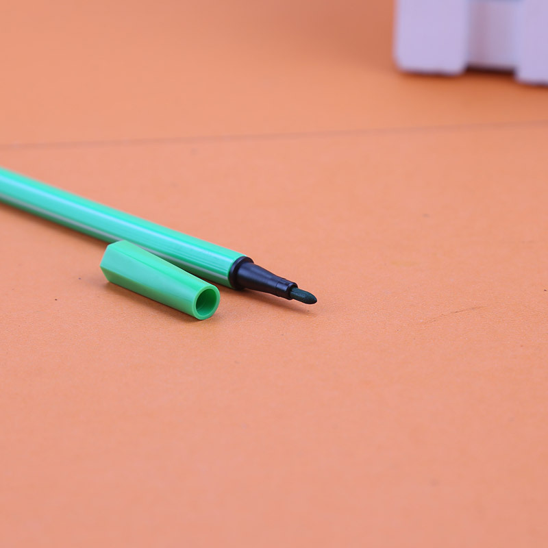 Picture of 12 color watercolor pen washable bulk pull tube pull rod hexagonal wholesale 18 color 24 color Wenzhou manufacturers