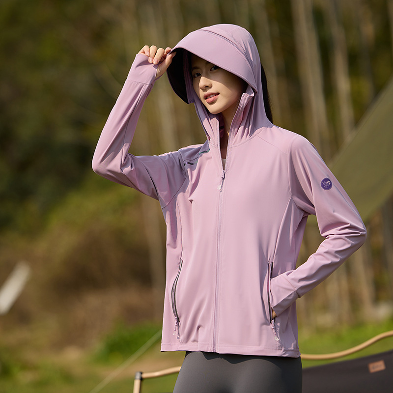 Sun protection clothing for men and women with hoodies 2025 summer new men's youth outdoor sports and leisure travel fishing skin clothes