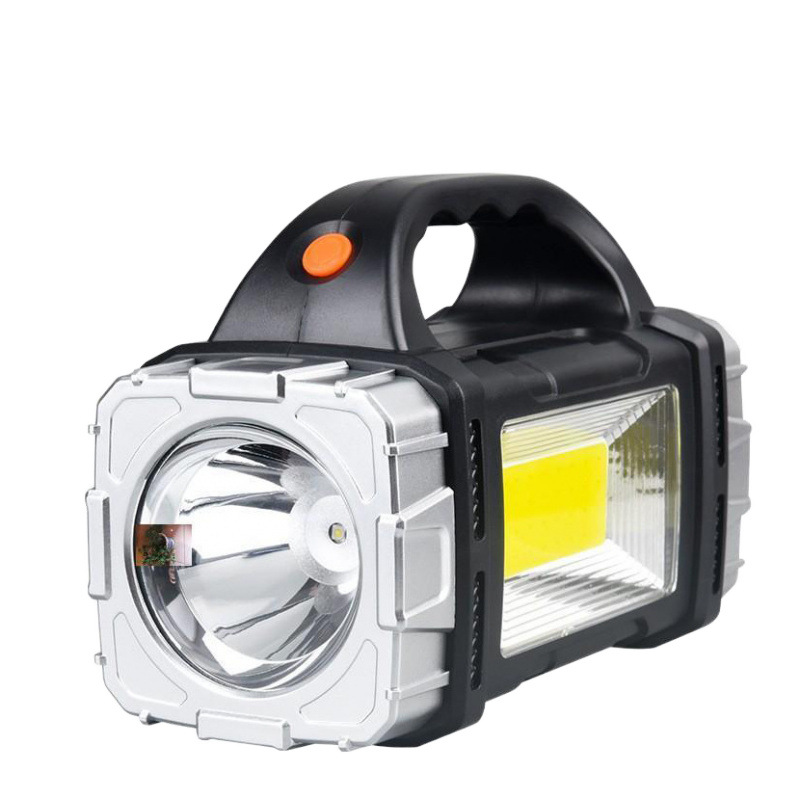 Picture of Strong Light Flashlight, Rechargeable, Long-Lasting, High-Power, Multi-Functional Outdoor Solar Charging Night Market Stall Light