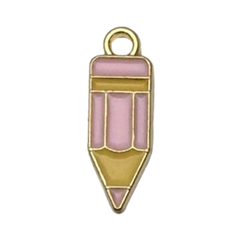 Picture of Cross-border DIY accessories alloy oil drop graduation season examination bachelor cap schoolbag size pen key chain pendant pendant