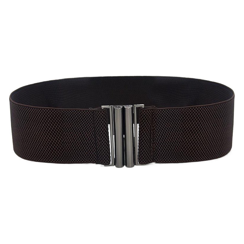 New Women's Elastic Belt Women's Fine Decorative Dress Stretch Wide Belt Women's Simple All-match Wide Waist Cover