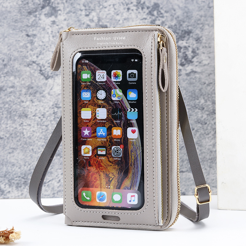 Picture of Touch Screen Mobile Phone Bag for Women 2025 New Versatile Fashionable Small Shoulder Bag Multi-Functional Zipper Mobile Phone Bag Shoulder Bag