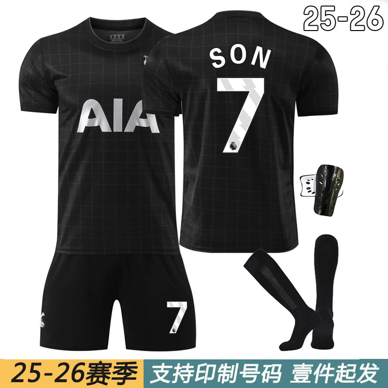 26 Tottenham Hotspur Stadium No. 7 Son Heung-min Football Uniform Set Male 9 Richarlison Jersey 17 Romero 10 Maddison