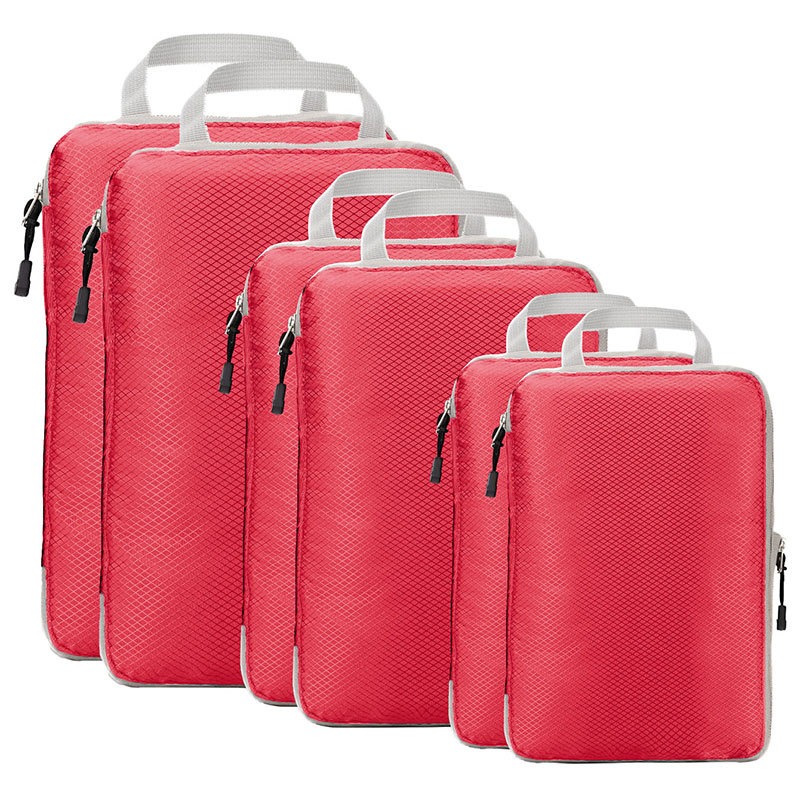 Picture of Travel Compression Storage Bag Four-Piece Set Amazon Popular Clothing Organizer Suitcase Clothing Storage Bag Set
