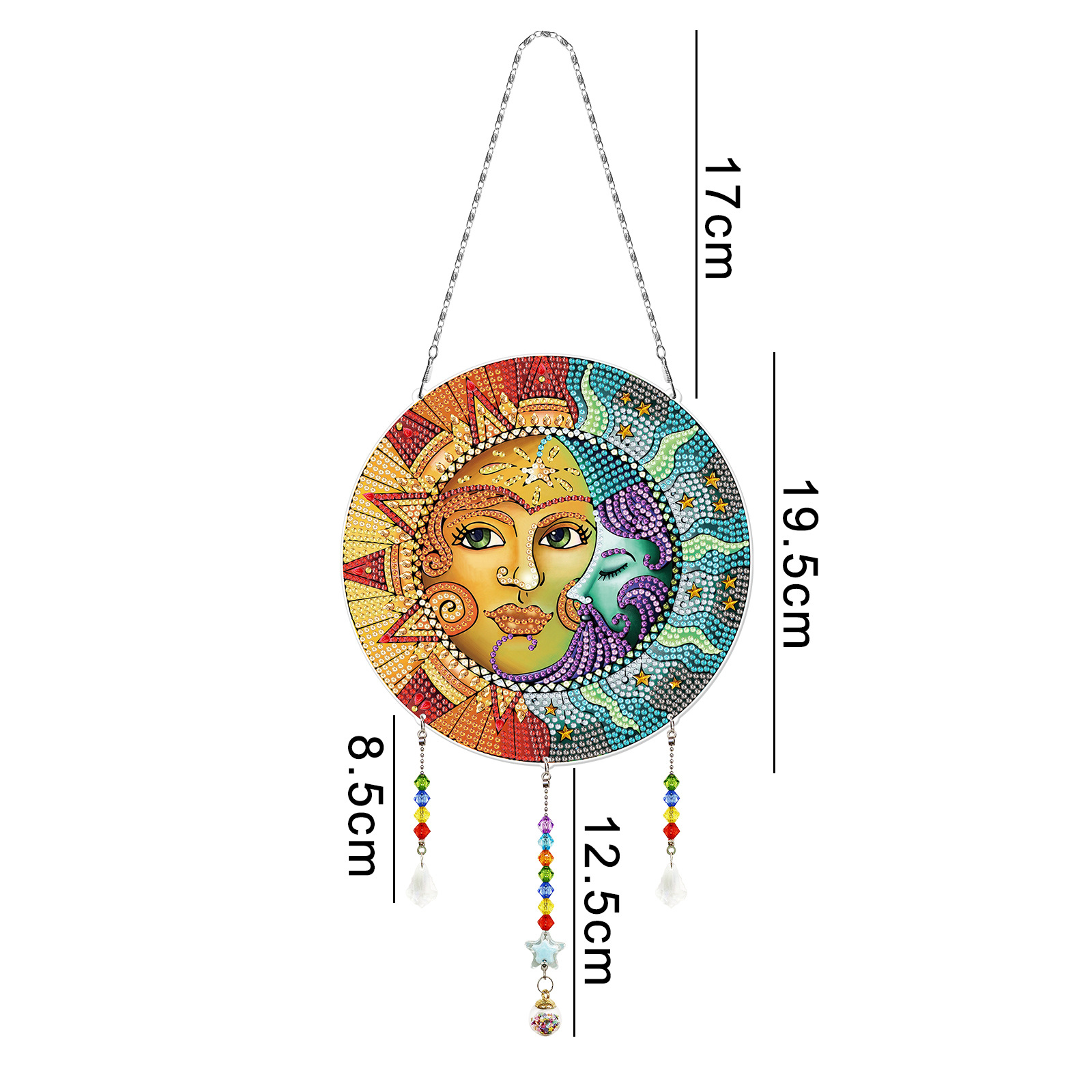 Picture of Diamond Painting Peripheral DIY Hanging Brand Handmade Diamond Embroidery Pvc Hanging Painting Beaded Decorative Painting Can Be Distributed and Wholesale