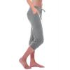 Picture of 2023 Summer European and American Cross-Border Aliexpress Ebay Elastic Waist Diagonal Pocket Casual Yoga Capri Pants for Women in Stock Versatile