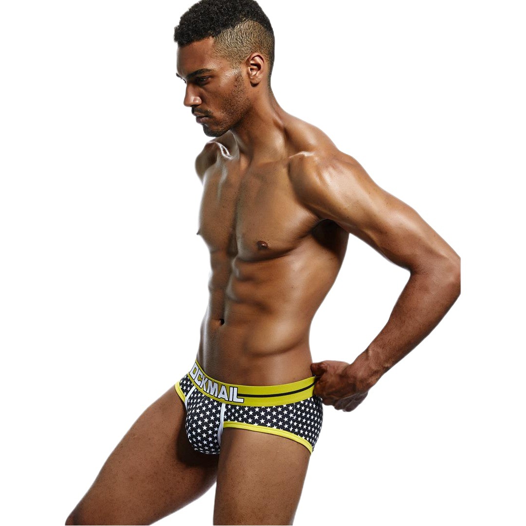 JOCKMAIL foreign trade hot men's underwear men's briefs cotton sweat-absorbent foreign trade underwear wholesale