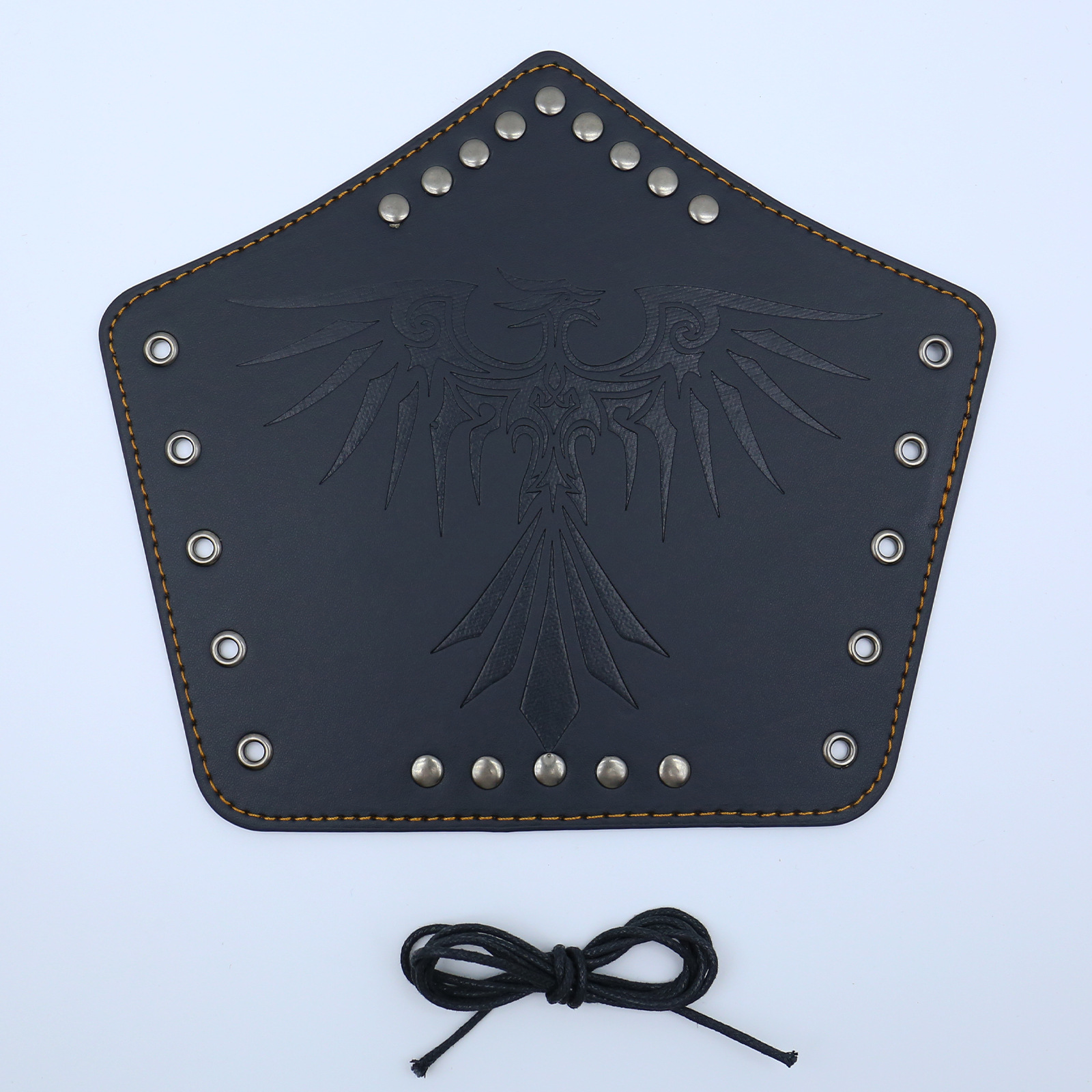 Picture of Cross-border Medieval Men's Leather Bracer Retro Punk Hand Guard Carnival cosplay Costume Accessories Arm Guard