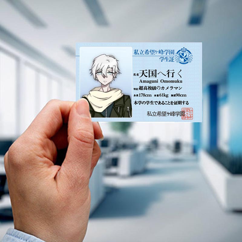 Picture of Bullet Ball campus card hope peak School Park PVC card Miao Yucheng fog cutting Sound Dance garden Saya fragrance