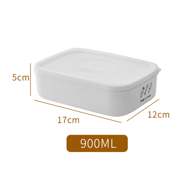Picture of T large capacity refrigerator fresh-keeping box kitchen food sealed storage tank plastic fruit and vegetable packaging storage box manufacturers