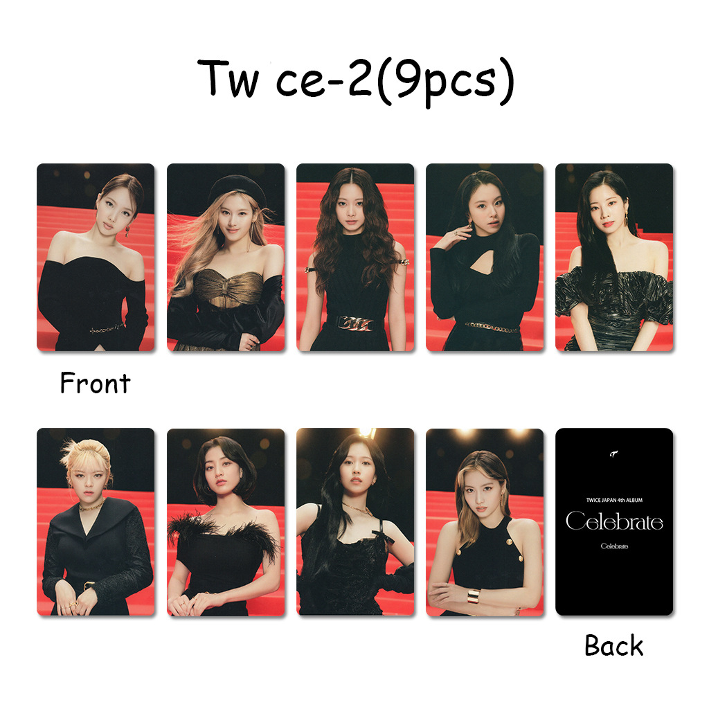 Picture of TW JAPAN 4th ALBUM "Celebrate" Day Special Card Personal Photograph of Peripheral Small Cards