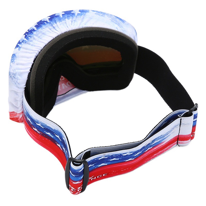 Ski Single and Double Board Snow Goggles Protective Cover Portable Storage Ball Cylindrical Snow Lens Anti-Scratch Mirror Cloth/Ski Goggles Cover