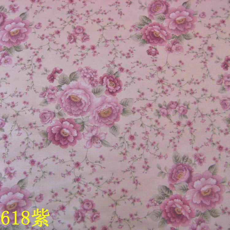 Picture of Manufacturer's Ready Stock 2.8m Wide Polyester Imitation Linen Jacquard Bamboo Plaid Cloth Flower Pattern Rich Cross Plaid Bamboo Cloth