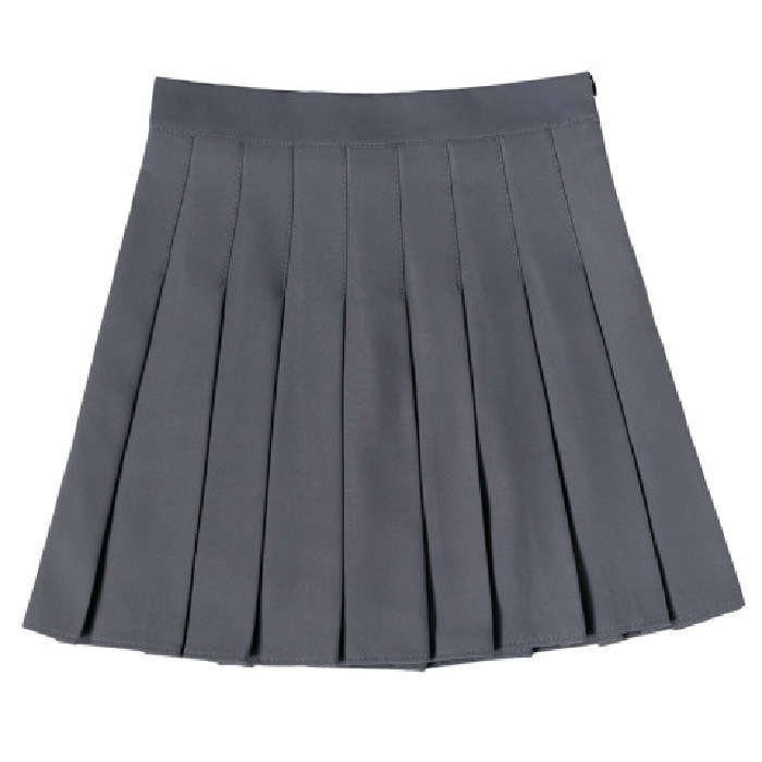 Picture of (Safety Pants Zipper Button) Pleated Skirt JK Uniform Skirt All-match Skirt Spring Summer Short Skirt Trendy