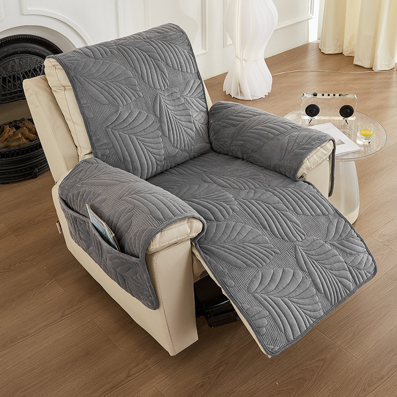 Cross-border Exclusive Chivas Sofa Cushion Massage Chair Cushion Non-slip First Class Winter Plush Single Seat Sofa Cover
