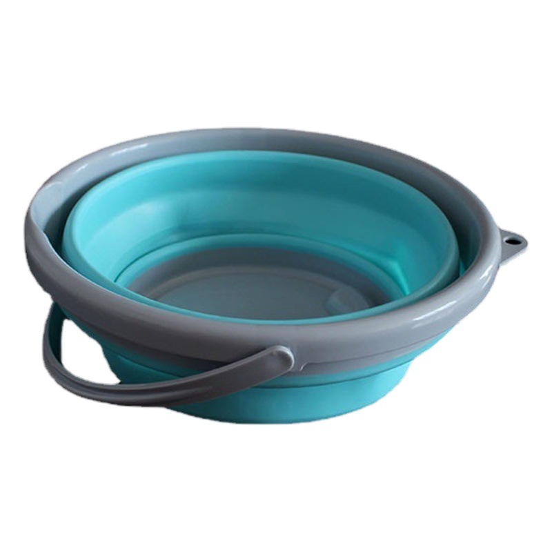 Outdoor Fishing Supplies Folding Telescopic Large Barrel Fishing Gear Accessories Fishing Gear Wholesale Water Bucket Fishing Bucket