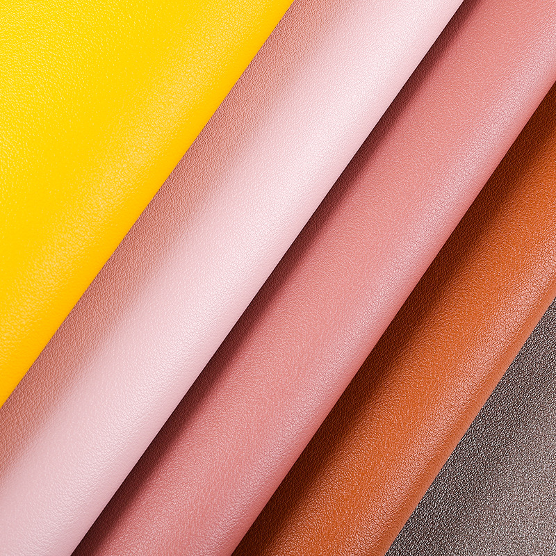Picture of Factory custom double sided leather Nappa grain double sided leather pvc Artificial Leather for mouse pad table mat placemat