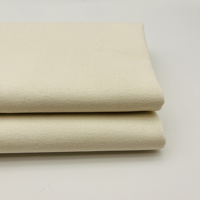 Picture of Wholesale White Plain Cloth 600g Polyester-Cotton Blended Fabric Clothing Shoes and Hats Tie-Dye Tuoran White Cotton Polyester-Cotton Canvas Fabric