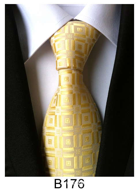 Picture of Tie Men's Casual Formal Wear Professional Business Men's Tie Polyester Silk Hand-Tied Tie Source Manufacturer Batch