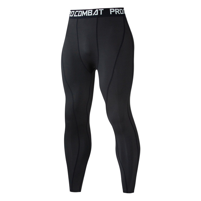 Colorful Sports Pants Basketball Leggings Men's Cycling Running Training High Elastic Breathable Quick-Drying Tight Compression Pants