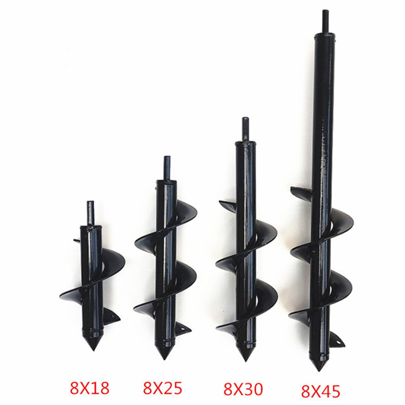 Picture of Factory rechargeable electric drill spiral rod ground drill bit garden vegetables flowers drill soil drill pit loosening drill bit
