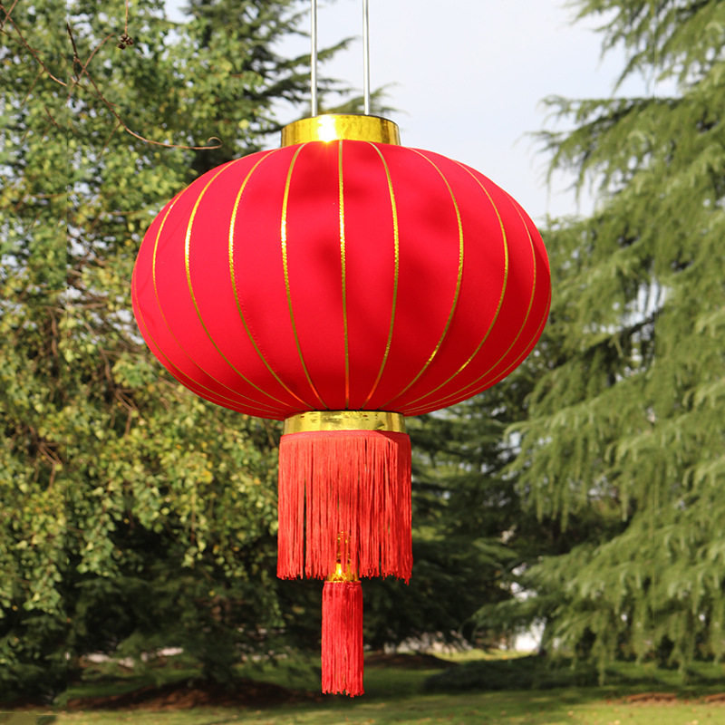 Picture of Spring Festival Red Lantern Advertising Outdoor Lantern Pole Lantern Phnom Penh No Word New Year Decoration Palace Lantern Unit Wholesale