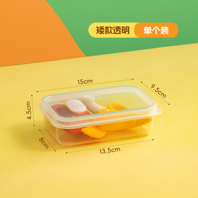 Picture of Gum Storage Box Giraffe Portable Box Banana Bite Bite Hygienic Storage Box Large Dustproof Pacifier Box Storage Box