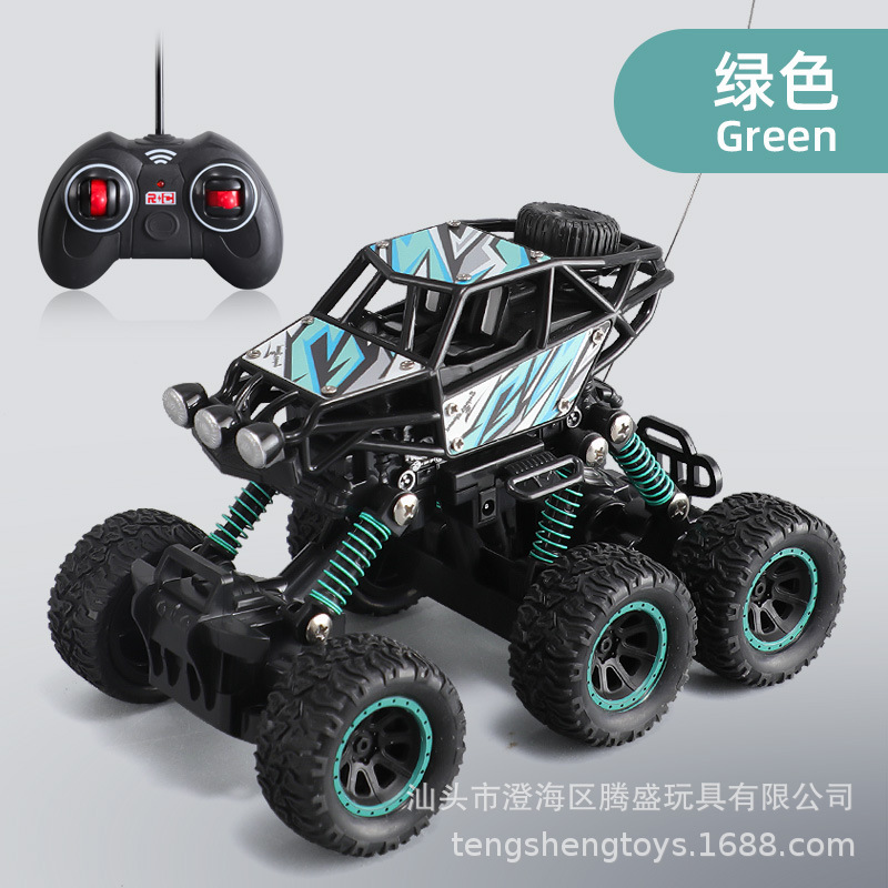 Alloy Climbing Bike Mountain Bigfoot Six-wheel Remote Control Alloy Car Off-road Alloy Children's Toy Car Boy's Toy