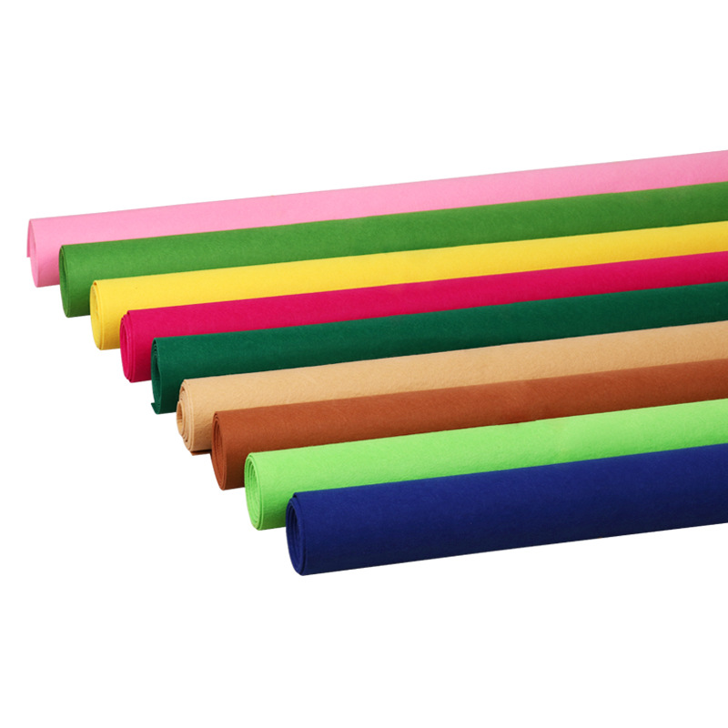 Picture of Customized wholesale wool felt multicolor soft non-woven thickened needle-punched non-woven handmade DIY felt fabric