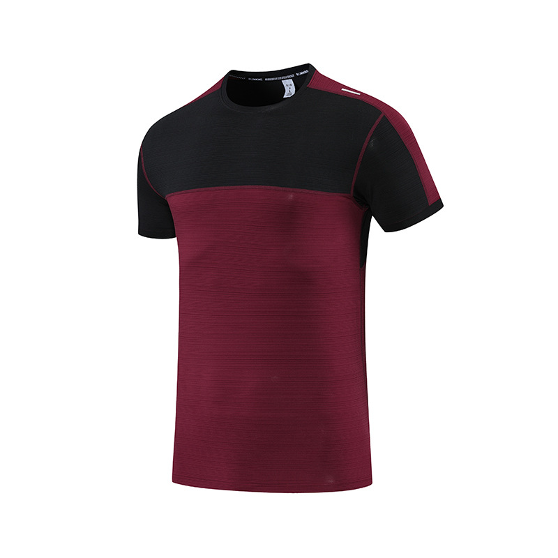 Picture of 2022 Summer Men's Casual Sports Crewneck T-shirt Cross-border Loose plus size Fitness Quick-drying Clothes Short-sleeved Printable log