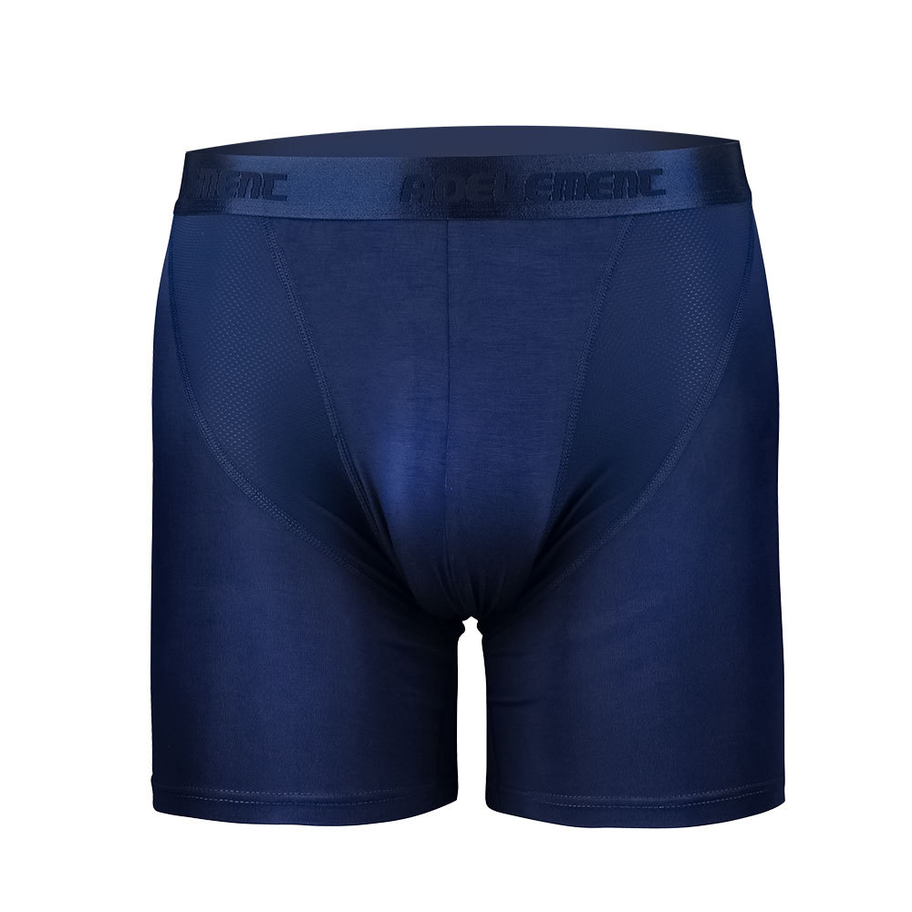 Picture of Sports Underwear Men's Anti-wear Leg Modal Professional Running Fitness Tight Long Leg Quick-drying Long Boxers
