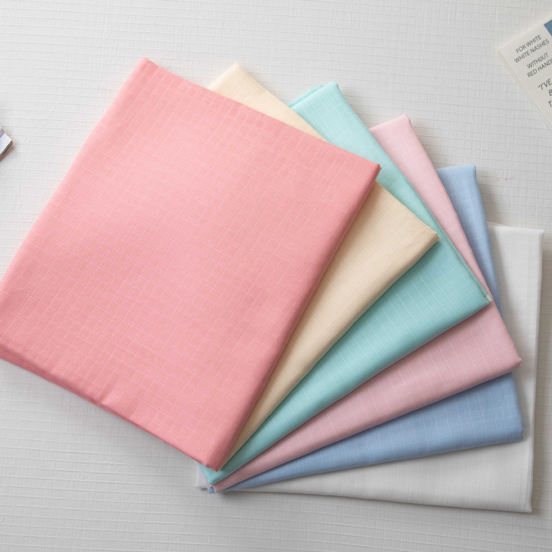 Factory Wholesale Infant and Child Type a Pre-Shrunk 110*90 Non-Fluorescent Plain Weave 40 Count Combed Muslin Double Layer Cotton Gauze