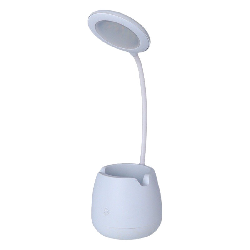 Creative Student Dormitory USB Charging Desk Learning Reading Led Pen Holder Table Lamp Kidsren's Small Gift Night Reading Desk Lamp