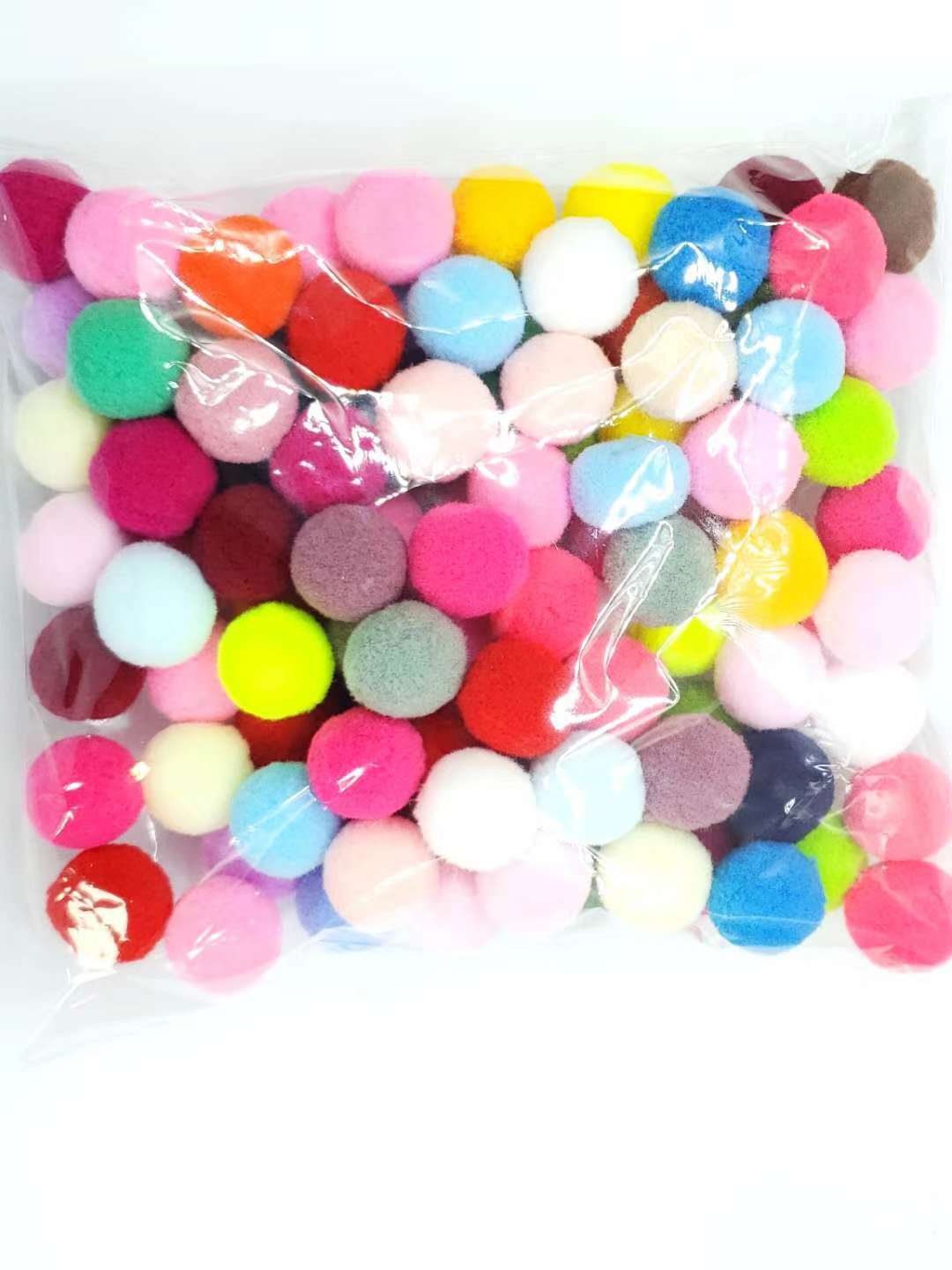 20mm high elastic fur ball color diy handmade material plush ball jewelry hat scarf accessories fur ball in stock